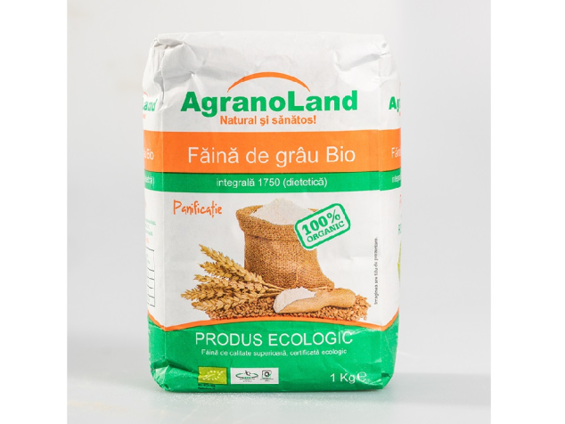 Făină grâu ECO Dietetică (Integrală) - AgranoLand