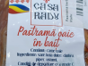 Pastramă oaie în baiț - Casa Radu