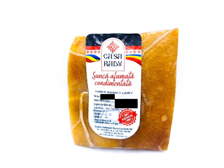 Șuncă afumată condimentată - Casa Radu