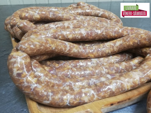 Carnati de casa proaspeti subtiri pentru gratar