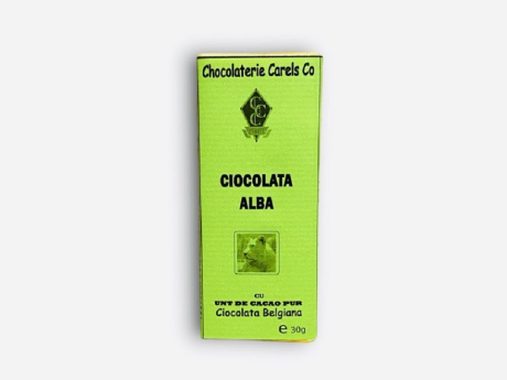 Tableta Ciocolata Alba 30g