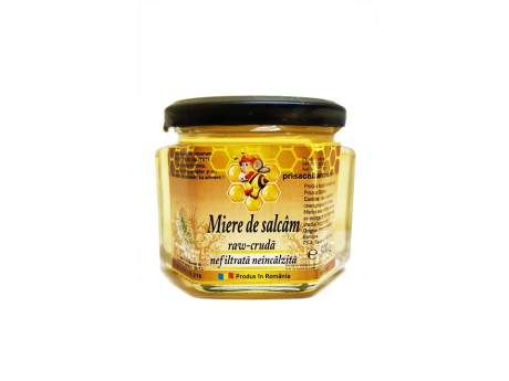 Miere cruda nefiltrata salcam 500g
