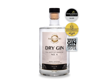 +Dry Gin No.4 - 500ml - Magura Zamfirei