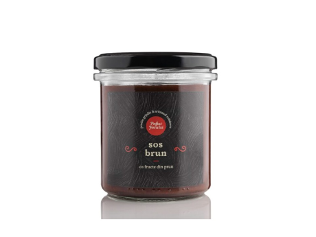 Sos brun cu fructe din prun Pofta Focului 300g