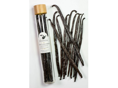 Pastai Vanilie Bourbon BIO Madagascar, Gourmet Extra 14-16 cm - Vanissa