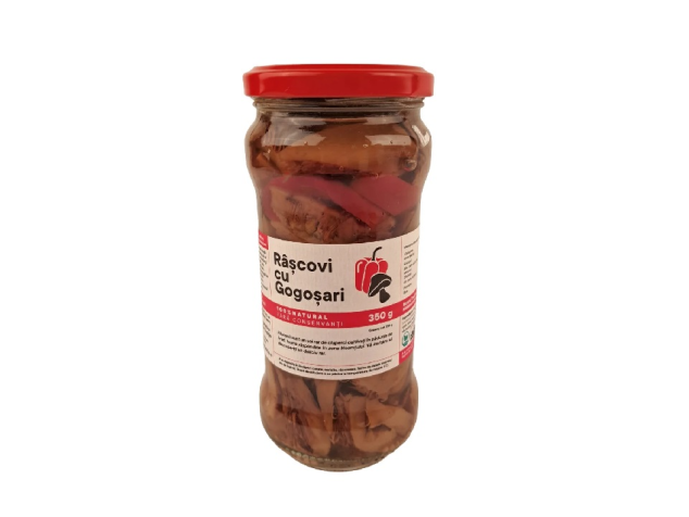 Râșcovi cu gogoșari marinați - Învie Tradiția