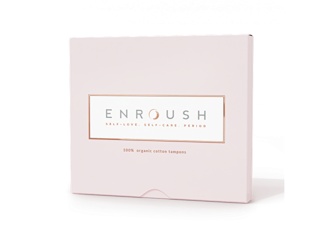 Enroush - Tampoane Bumbac Organic Mini