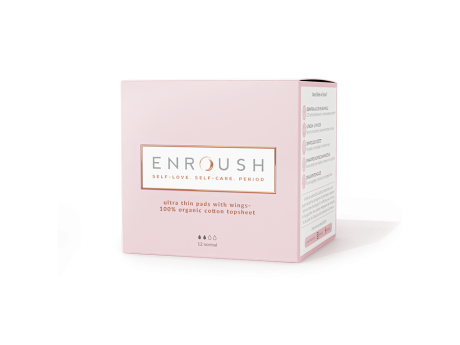 Enroush - Absorbante Bumbac Organic- Normale