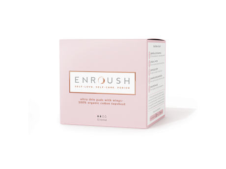 ENROUSH Absorbante Bumbac Organic- Normale