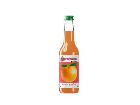 +Suc din grepfrut 100% natural 330ml - Profructta