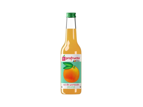 +Suc din portocale 100% natural 330ml - Profructta