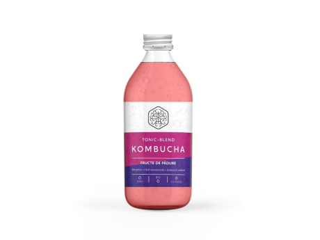 +Sticla Tonic-Blend Kombucha Fructe de Padure BIO 330ml