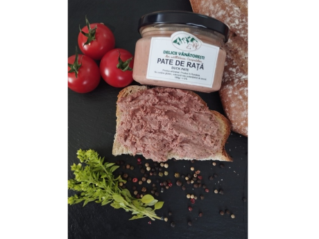 Pate de rata 180gr Delicii Vanatoresti