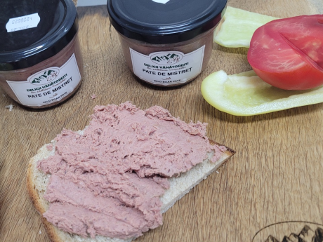 Pate de mistret 180gr Delicii Vanatoresti