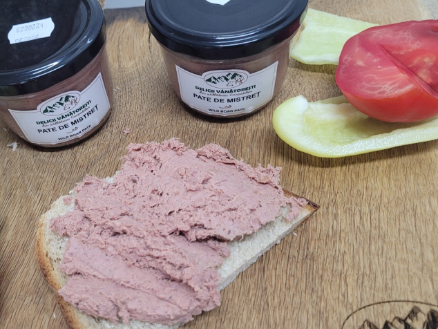 Pate de mistreț - Delicii Vânătorești