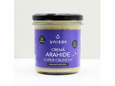 Cremă de arahide Crunchy - Unison
