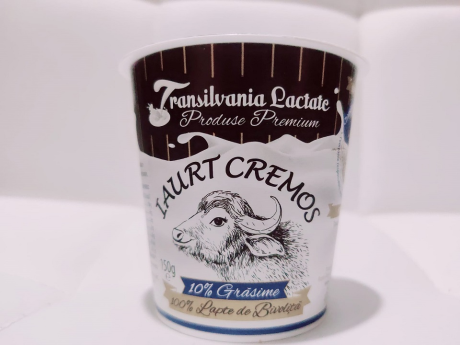 Iaurt din lapte de bivolita 10% grasime/Cremos 150g