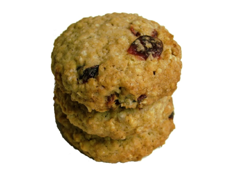 Biscuiți cu fulgi de ovăz și merișoare - Paula Ana
