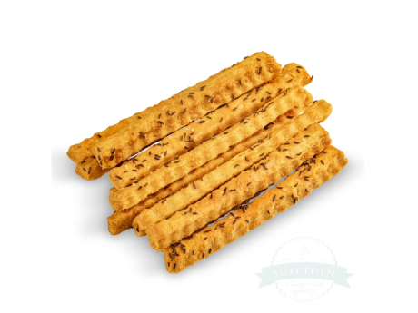Sărățele cu Cheddar, chimen și susan - Suti Eden