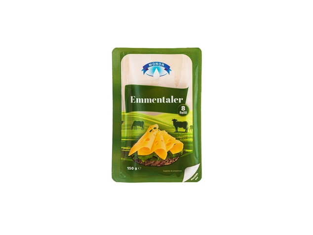 Brânză Emmentaler felii - Monor