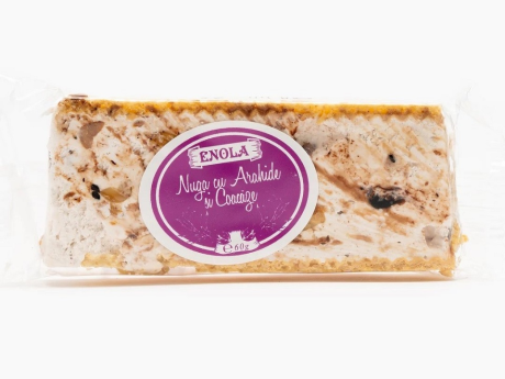 Nuga cu arahide si coacaze 60g - Enola