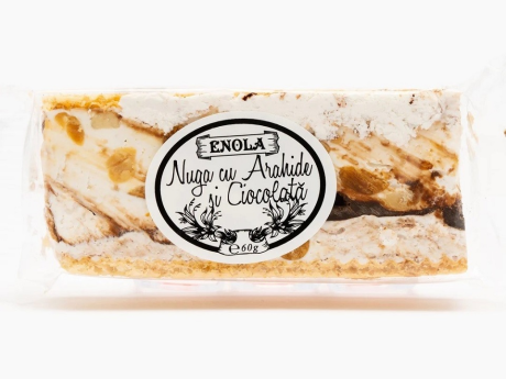 Nuga cu arahide și ciocolată - Enola
