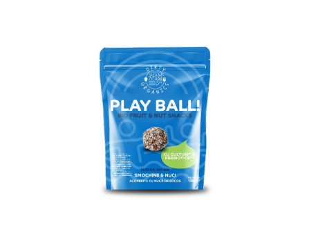 Play Ball - Gustări Bio din smochine și nuci cu prebiotice - Dirty Organics
