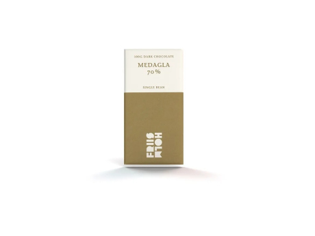 Ciocolată Neagră 70% Single Bean Medagla - Friis Holm