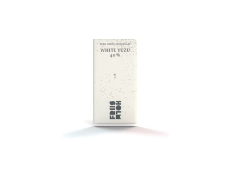 Ciocolata Alba 40% Yuzu 25g - Friis Holm