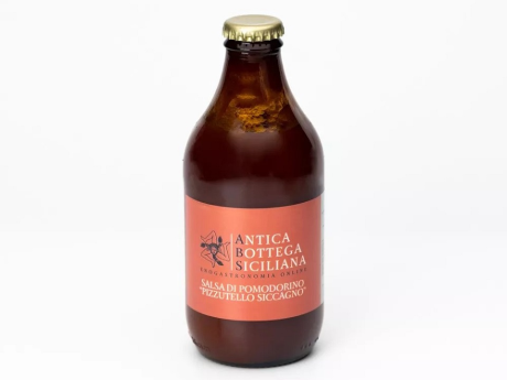 Sos de rosii Pizzutello Siccagno 100% Sicilian 330g - Antica Bottega Siciliana