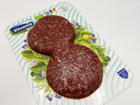 Hamburger din Carne de Vita Ecologica Silvania Bio