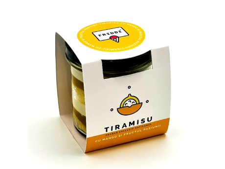 Tiramisu cu Mango și Fructul Pasiunii - Friddi