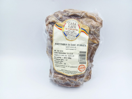 Pastrama oaie afumata - Casa Radu