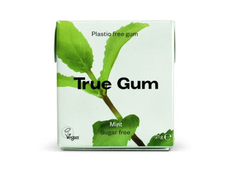 Gumă de mestecat cu Mentă Fără Zahăr - True Gum