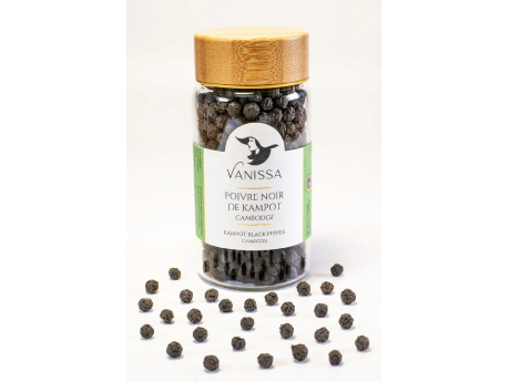 Boabe Piper Negru Kampot IGP Cambodgia - Vanissa