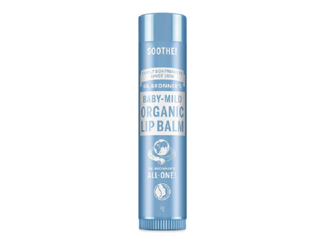 Balsam Organic de Buze Baby (Fara Miros) 4g - Dr. Bronner's