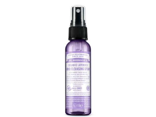 Igienizant Organic de Mâini Lavandă (Spray) - Dr. Bronner's