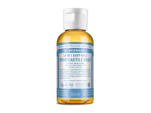 Săpun Organic de Castilia 18-in-1, Baby-Mild (Lichid) - Dr. Bronner's