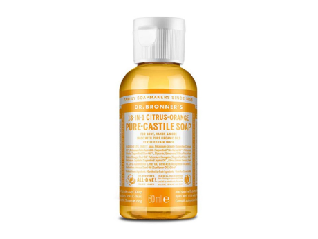 Săpun Organic de Castilia 18-in-1, Citrice (Lichid) - Dr. Bronner's