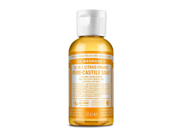 Săpun Organic de Castilia 18-in-1, Citrice (Lichid) - Dr. Bronner's