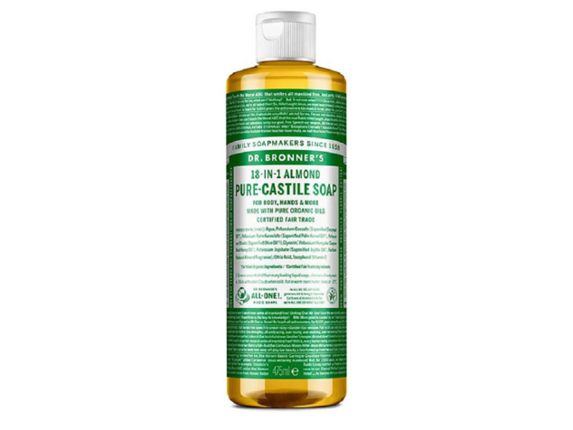 Săpun Organic de Castilia 18-in-1, Lavandă (Lichid) 60ml - Dr. Bronner's