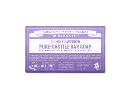 Săpun Organic de Castilia Lavandă (Solid) - Dr. Bronner's