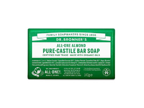 Sapun Organic de Castilia Migdale (Solid) 140g - Dr. Bronner's