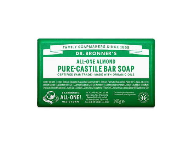 Săpun Organic de Castilia Migdale (Solid) - Dr. Bronner's