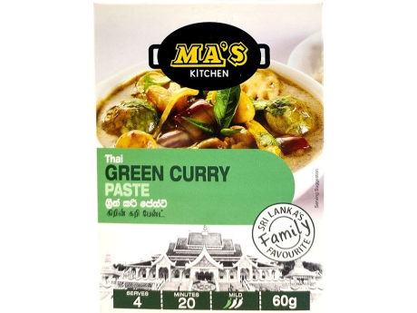 Pastă green curry thailandez