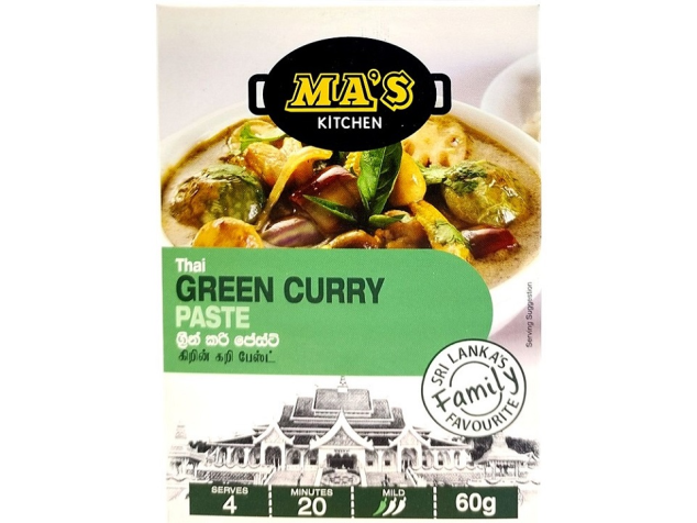 Pastă green curry thailandez