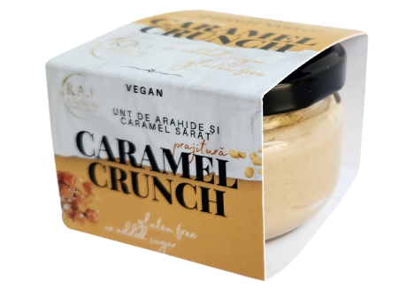 Prăjitură Caramel Crunch Vegan la Borcan - R.A.I.