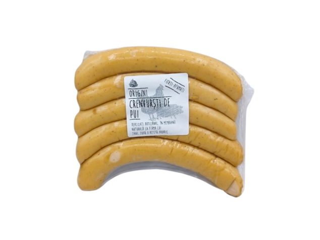 Crenvuști de pui - Origini
