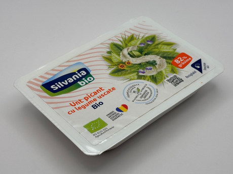 Unt picant cu legume uscate 82% grasime Silvania Bio150g