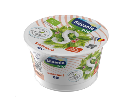 Smantana 32% grasime Silvania Bio 160g